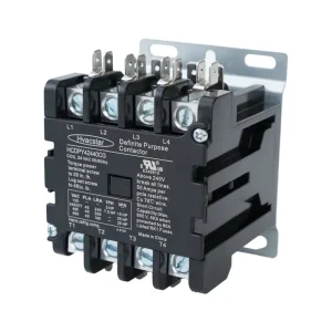 Factory HVAC Definite Purpose Magnetic Four Phase Electronic AC Contactor 40A 220V Air Conditioning