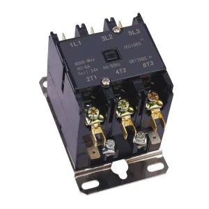 Factory New AC Magnetic Electrical Contactor 3 Pole 40 Amp 24 VAC Coil Definite Purpose Air Conditioner Contactor