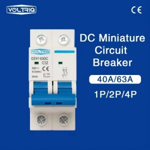 Factory OEM DZ47 63 1P 2P 3P 4P MCB Breakers 20A 25A 32A 40A 50A 63A DC Mini Miniature Circuit Breakers for Nigeria Market Sell