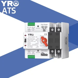 Factory Price ATS Automatic Transfer Switch 2P Uninterrupted Power Changeover Switch With Controller Enhanced Material Quality