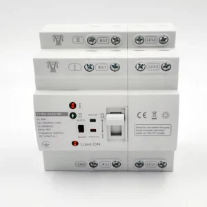 Factory Price Din Rail Smart ATS Switch 4P 80A 400V Dual Power Automatic Transfer Changeover 4P Smart CB Switch