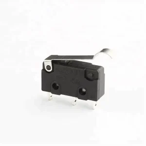 Factory Price Spdt 3 Pin Micro Switch 3A 5A 125/250VAC with Black