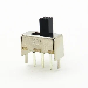 Factory Production Mini 1 Row 2 Way Vertical Micro SPDT Slide Switch Electrical On/Off Security and Protection