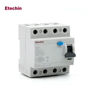 Factory Sale 4 Pole Residual Current Circuit Breaker RCCB 10ka Leakage Protection Miniature Electromagnetic