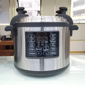 Factory Sales Commercial Large Size 15 Cups 10Kg Rice Meat Stainless Steel 17L 17Qt Electric Pressure Cooker Household Outdoor