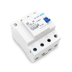 Factory Supplier RCCB Residual Current Circuit Breaker 4P Magnetic Electronic Type 16amp 63amp 30mA 100mA 300mA RCD ELCB RCBO