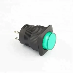 Factory Supply 16mm Push Button with 2v Red Light Led Push Button Switch