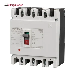 Factory Supply AC Series 250 Amp 4P Four Poles MCCB Mould Case Circuit Breaker
