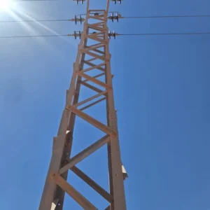 Factory Supply Hot Dip Galvanized Angle Steel Power Transmission Tower 30+ Year Service Life 15M-200M Size Range GB ASTM