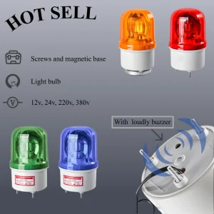Factory-direct Rotary Magnetic-mount LED Indicator Lights for Industrial Equipment