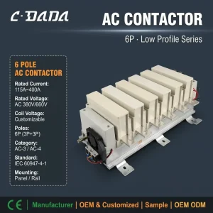 Factory price LC1 F115 AC Contactor Magnetic Contactor 3P 4P 220VAC