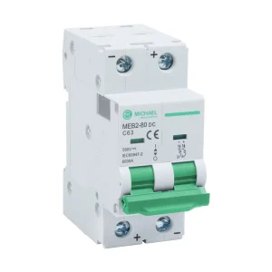 Factory produce HST L7 63L DC250V 1000V MCB Circuit Breaker with 6KA Breaking e C 50Hz