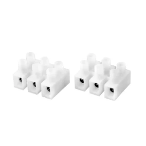Feed Through Terminal Block connector 11.5 Pitch White Color with Wire Protect