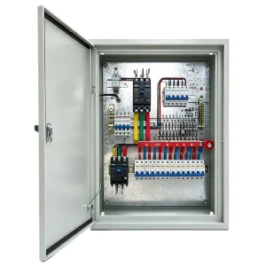Floor Standing 3 Phase 250A Power Distribution Box IP55 Rated Cabinet 12 Month Guarantee Adjustable Sizes for Small Factories