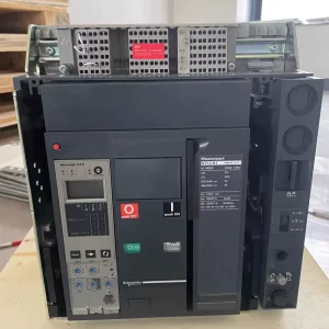 Frame Circuit Breaker Acb Masterpact Nw40ha 4000a 48330 48325 50 60hz 3 4 Pole Air Drawer Type Fixing Plc