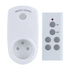 France Standard Wireless Remote Control Smart Plug Intelligent Power Switch