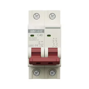 Free Sample DC Breaker MCB 10A 16A 25A 32A 40A 50A 63A for Solar Panel DC Mini Circuit Breaker