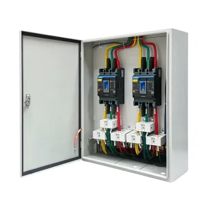 Full Assembly 3 Phase 125A Pure Copper Busbar Wall Mounted IP30 Rated Distribution Box for Industrial Data Centers