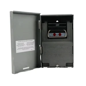 Fused Non-Fused HVAC Enclosure Circuit Breaker Controller Motor Starter AC Disconnect Pull Out 1 Pos Slide Isolator Box Switch