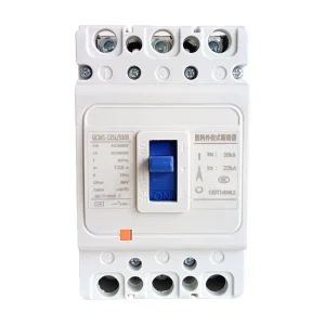 GCM1 125L 3300 3 Pole 125A 400V AC 50Hz Molded Case MCCB Circuit Breaker Thermal Magnetic Trip Unit 22kA High Performance