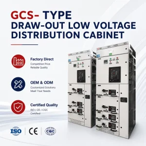 GCS 400V 4000A Low Voltage Withdrawable Switchboard Power Distribution Panel for Building and Industry