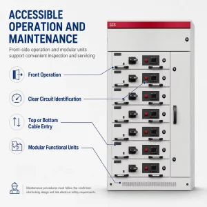 GCS Intelligent Low Voltage Switchgear with Power Metering and RS485