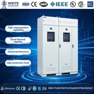 GCS Low Voltage Withdrawable Switchgear IEC61439 MCC Panel Distribution for Manufacturing Plant Electrical Contractors