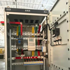 GGD 100A Breaker ABS Enclosure Electrical Distribution Box DB Compact Design IP54 Hybrid Lock Easy Installation for Small