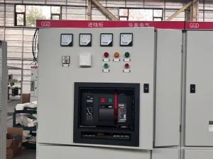 GGD AC Low-Voltage Metal Distribution Cabinet IP54 Rated Biometric Lock Industrial Outdoor Use with 220V Switchgear