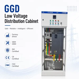 GGD AC Low Voltage Power Distribution Cabinet 400V 3150A Metal Enclosed Switchgear Panel for Substation and Industrial Use