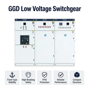 GGD GCS GCK MNS 400V Medium Voltage Switchgear Distribution Cabinet Distribution Box Electrical Supplies