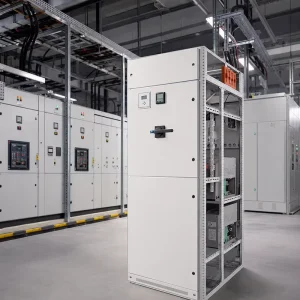 GGJ Series Low Voltage Power Distribution Cabinet Industrial Electrical Switchgear Panel Breaker Metal Construction IP40 Hybrid