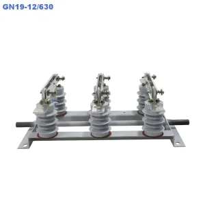 GN19-12/630 Compressor Load Switch (Fuse Combiner) Three Phase Compressor Load Switch (Fuse Combiner) 31.5kV 3150A 50/60Hz