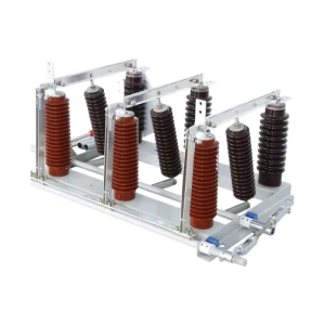 GN27 35 40.5 Indoor High Voltage Isolating Switch 40.5kV 630A 1250A Three phase Disconnector With Earthing & Through wall Option