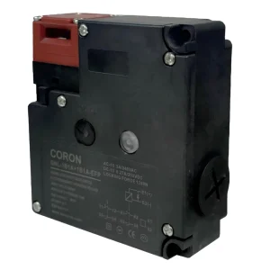 GNL Series Flat Square Safety Limit Switch Electromagnetic Lock Safety Door Switch Dual Keyhole Positions Strong Locking