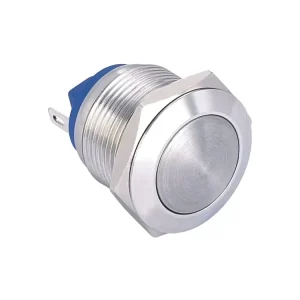 GQ19 19mm waterproof domed head momentary stainless steel push button switch CE ROHS