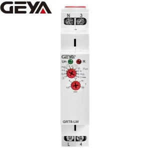 GRT8 LM AC230V Staircase Timer Relais Temporis 24v 220v Cb Certification Relay Board Auto Din 12v Time Delay Relay