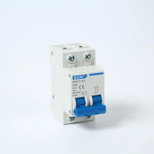 GS47 63 Series Old model miniature circuit breaker 1A 63A Lithium protected household and industrial circuit breakers
