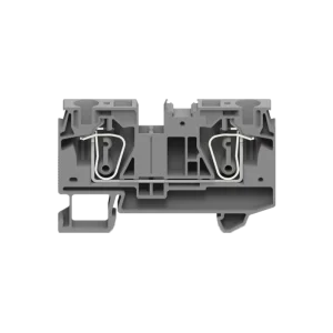 GUS6 102 1 in 1 Out UK Push-in/Spring Cage Terminal Block 6.0mm² Screwless Wire Connector DIN Rail Mounting
