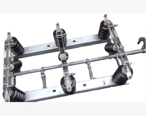 GW High Voltage Industrial Power Disconnect Switch Three Phase Porcelain Outdoor Load Break Switch Earth Switches Disconnector
