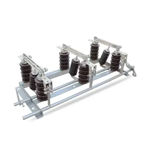 GW1 10 35 Outdoor AC High Voltage Switch Disconnector Porcelain Post Insulator 3 Pole 50Hz for Disconnecting 10KV 35KV Current