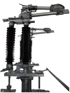 GW22A 3-Pole 50Hz Vertical-Break Isolating Switch (Steel Copper) 3-Phase AC High Voltage Industrial Power Systems