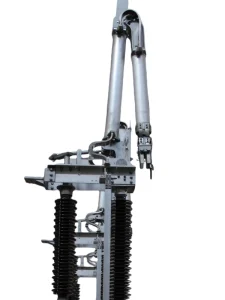 GW23A 72.5 126 145 170 252 363 420 550 Series Double Column Horizontal Telescopic High Voltage AC Disconnecting Switch