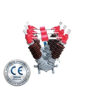 GW5 3-Pole Outdoor High Voltage Disconnector 40.5kV 33kV 35kV Full Copper Solar PV Station Disconnecting Switch 630A