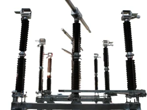 GW7A Three-column Horizontal Rotating HV Disconnector Switches Outdoor Industrial Use Steel & Copper TAKAI Brand