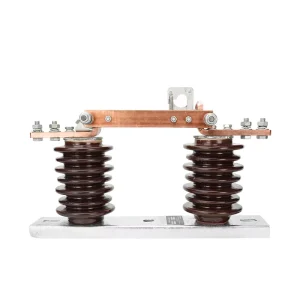 GW9 10 630A 10KV Outdoor High Voltage Disconnectors Knife Switch 35KV 1250A Isolator Switch Porcelain Insulator Manual Operation