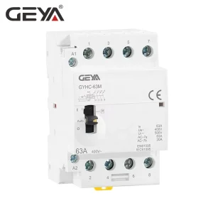 GYHC Contacts Manual Price 4NO AC 4 Pole Contactor Magnetic Electrical 40A 63A 4NO Or 2NO2NC 220V 3 Phase