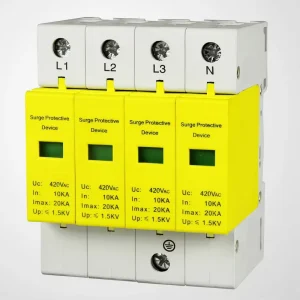 GZ-40 2P 40kA 150V DC Type 2 PV SPD Solar Photovoltaic Surge Protective Device Surge Arrester for Industrial PV Systems