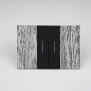 Geometric Pattern American Standard Light Switch Soft Touch Surface Serviced Apartment Interior Design