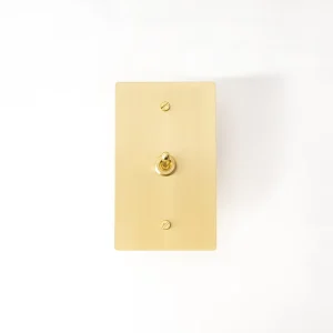 Gloden Brass Toggle Switch CE 110V US Standard Home Bar Hotel Customized Electric Pull Switch 1GANG 2GANG 2WAY 3WAY Dimmer